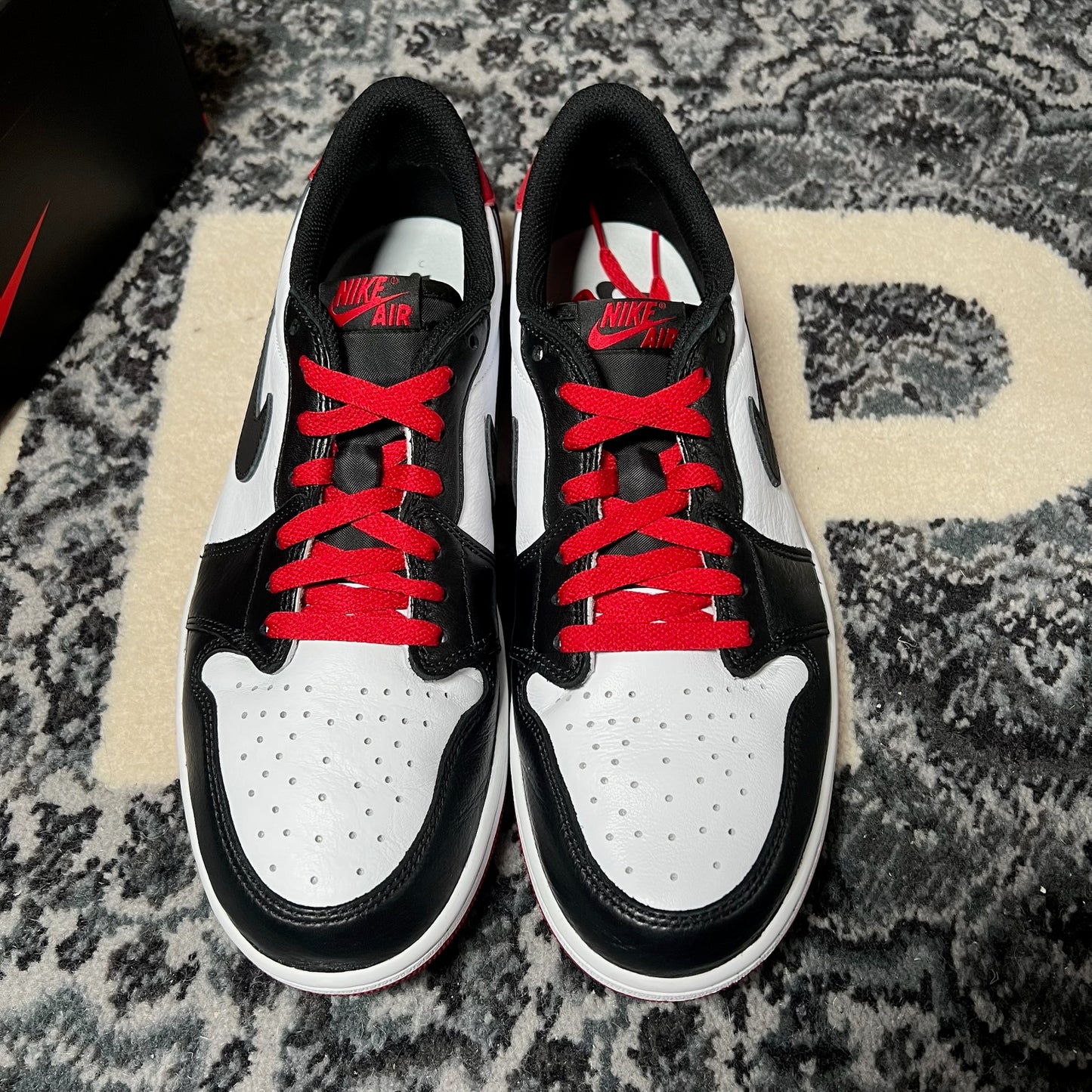 Jordan 1 low Bred Toe (45)