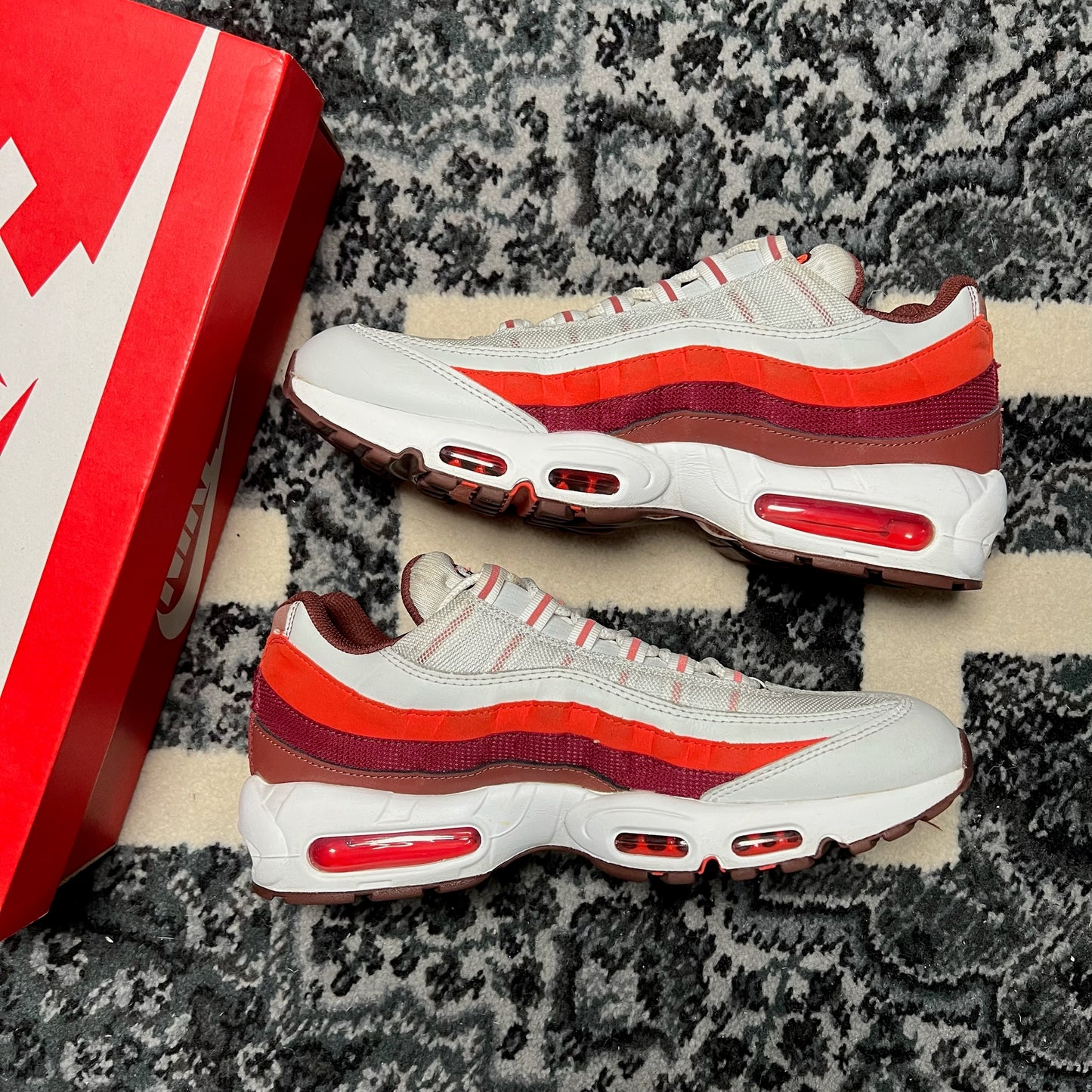 Nike Airmax 95 White Red (44)