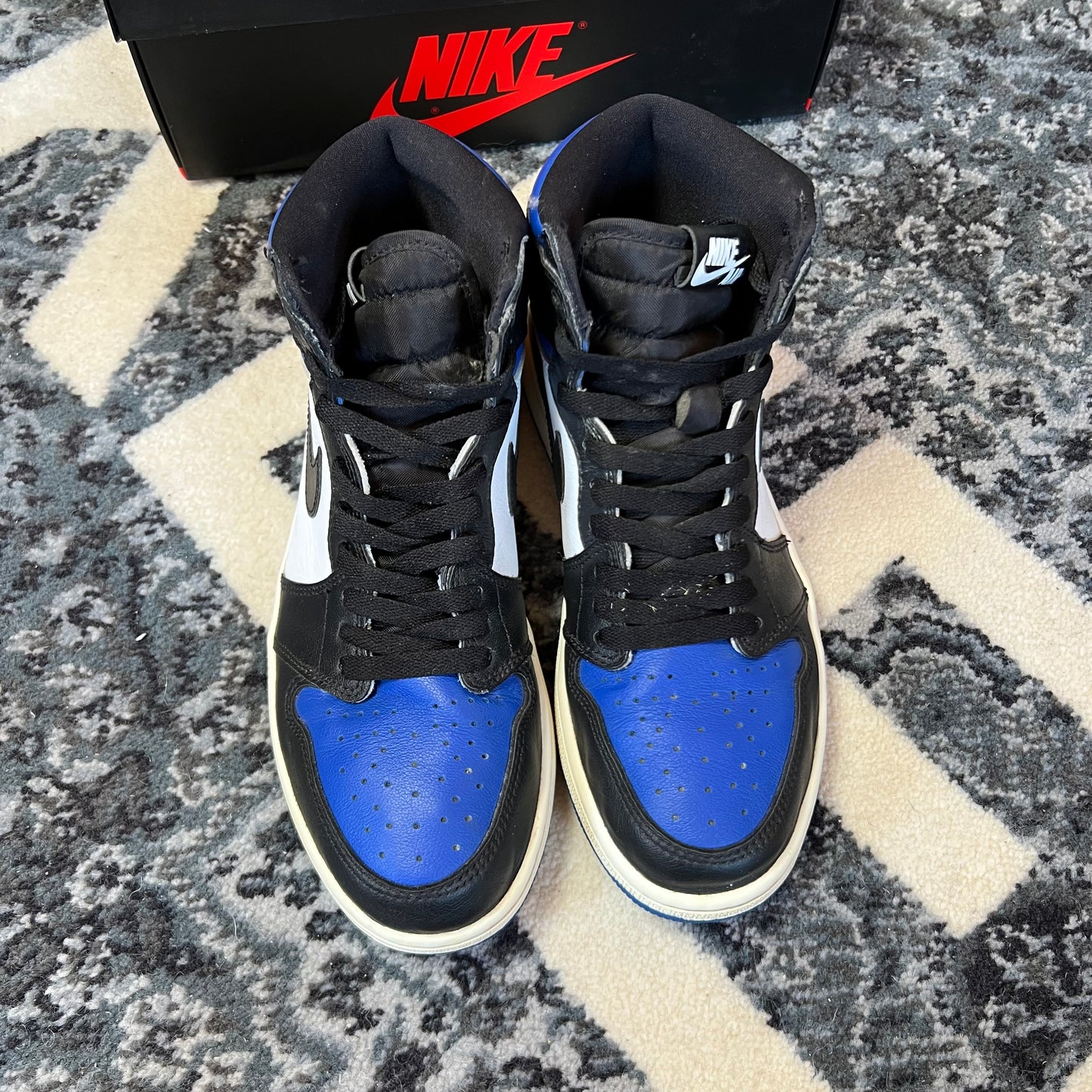Jordan 1 High Royal Toe (42.5)