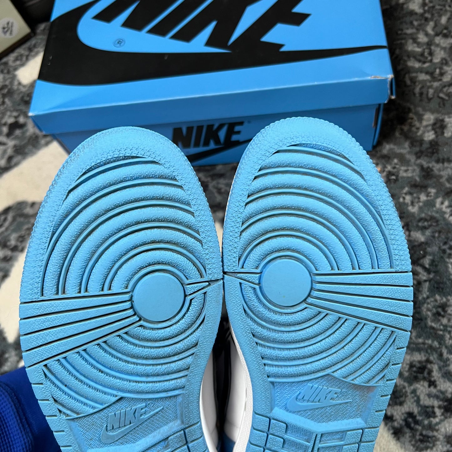 Jordan 1 High UNC Toe (42)