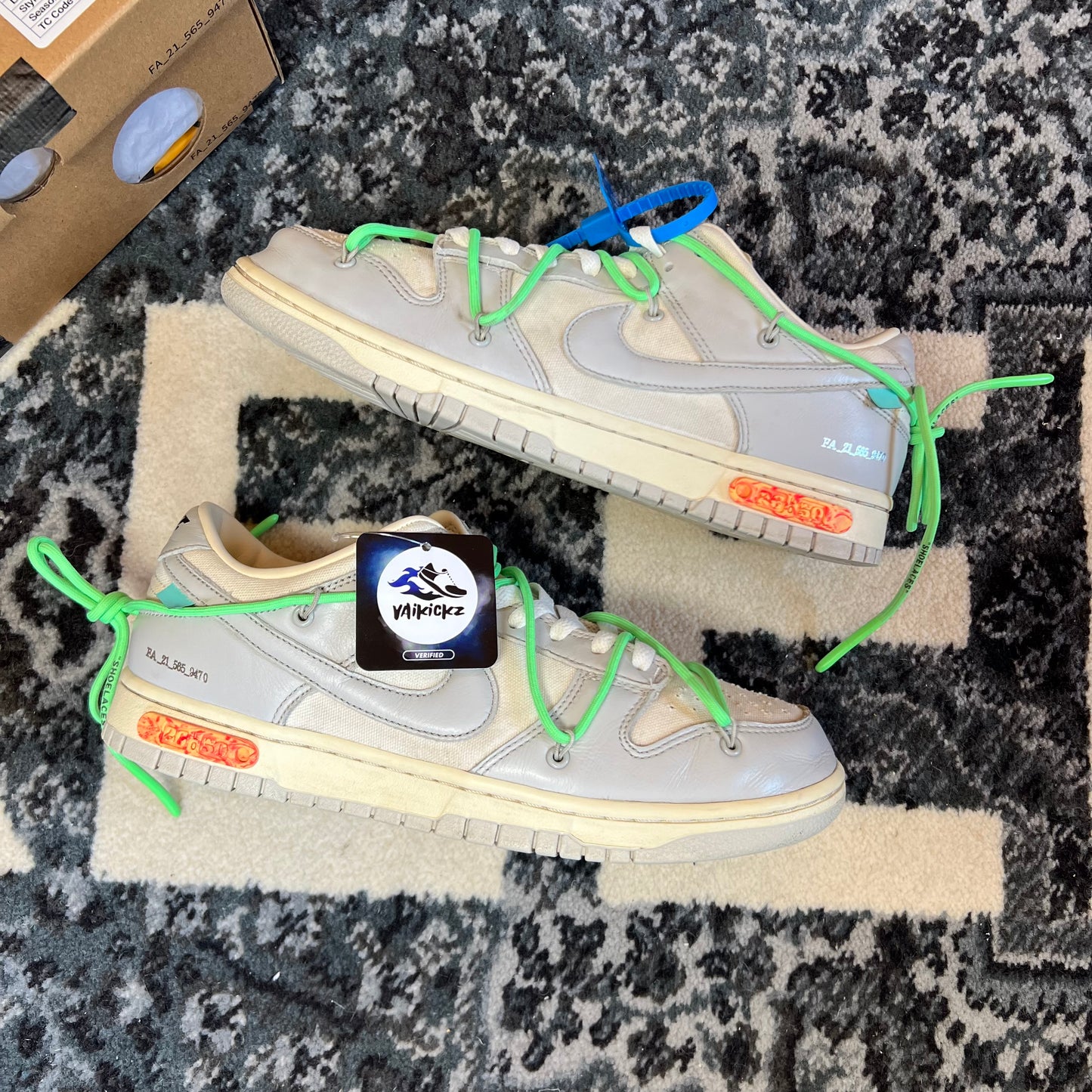 Nike Dunk low Offwhite Lot 26 (42.5)
