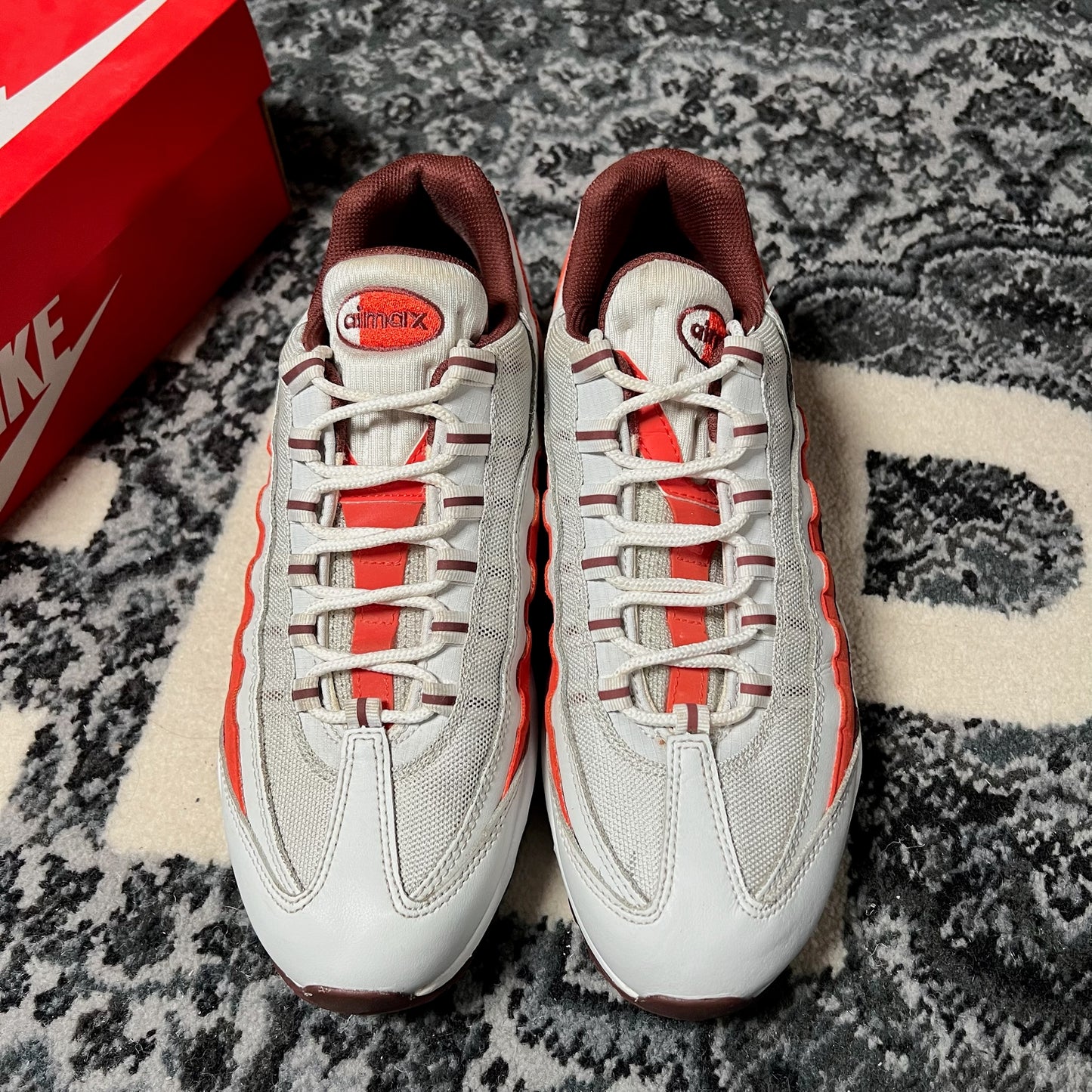 Nike Airmax 95 White Red (44)