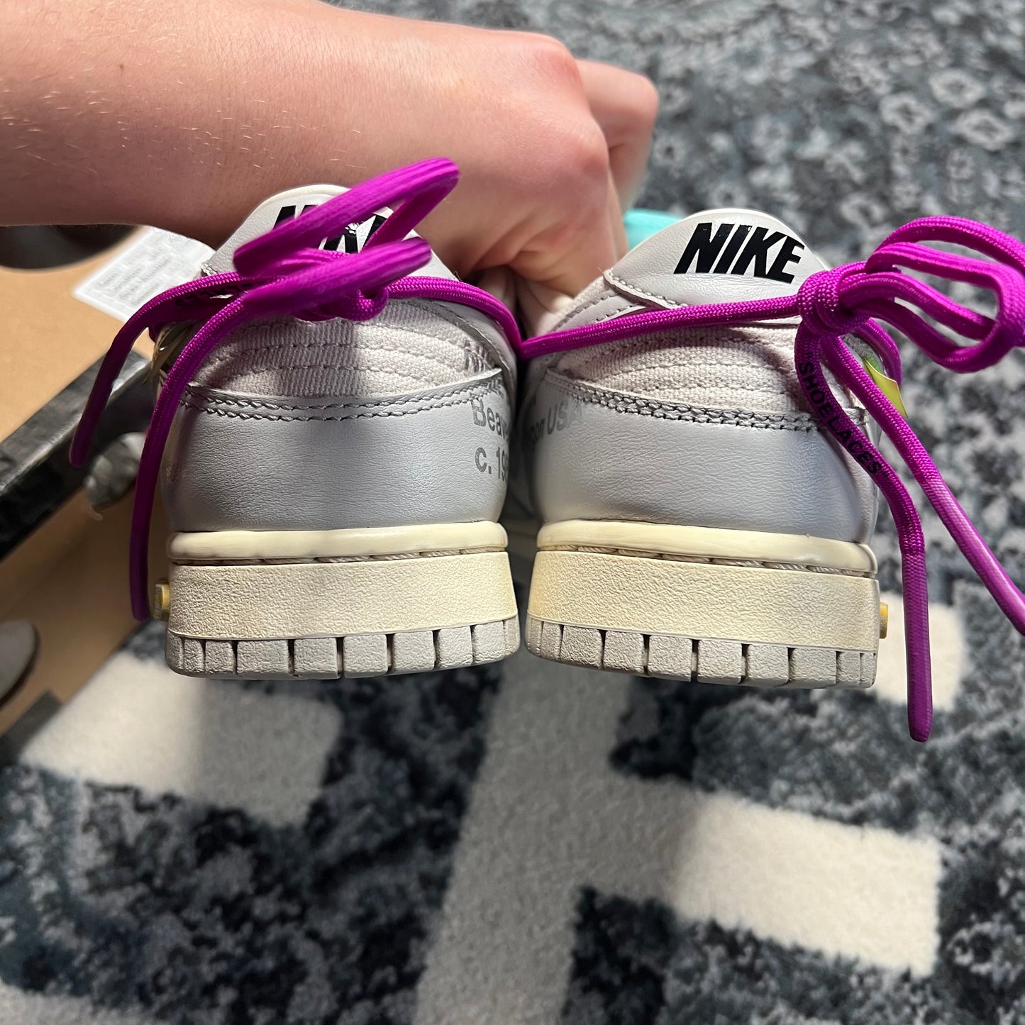 Nike Dunk Low OFF White Lot 21 (39)