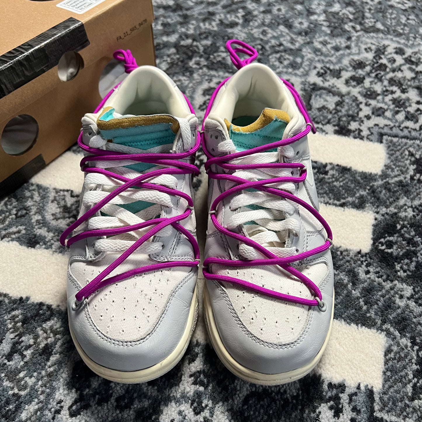 Nike Dunk Low OFF White Lot 21 (39)