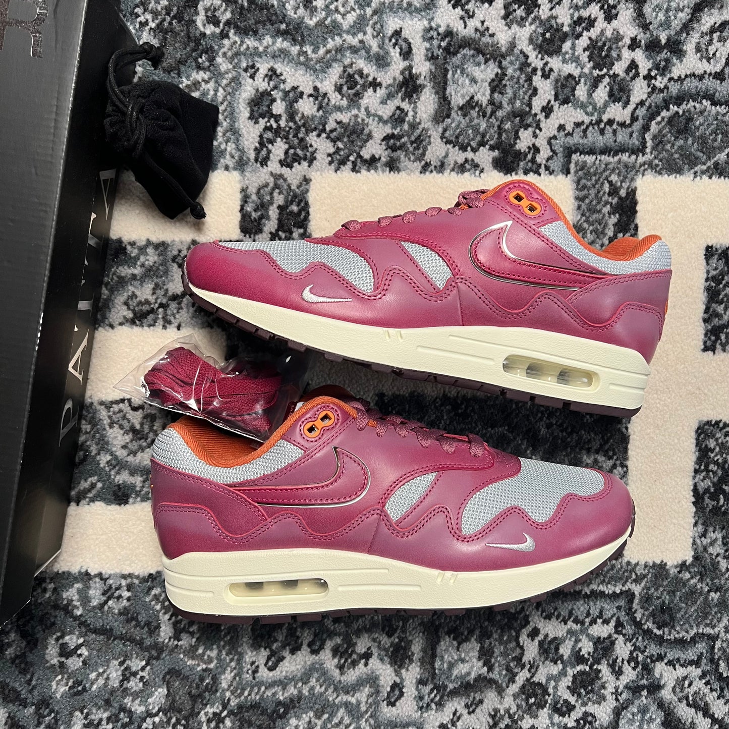 Nike Air Max 1 x Patta - Night Maroon (42.5)