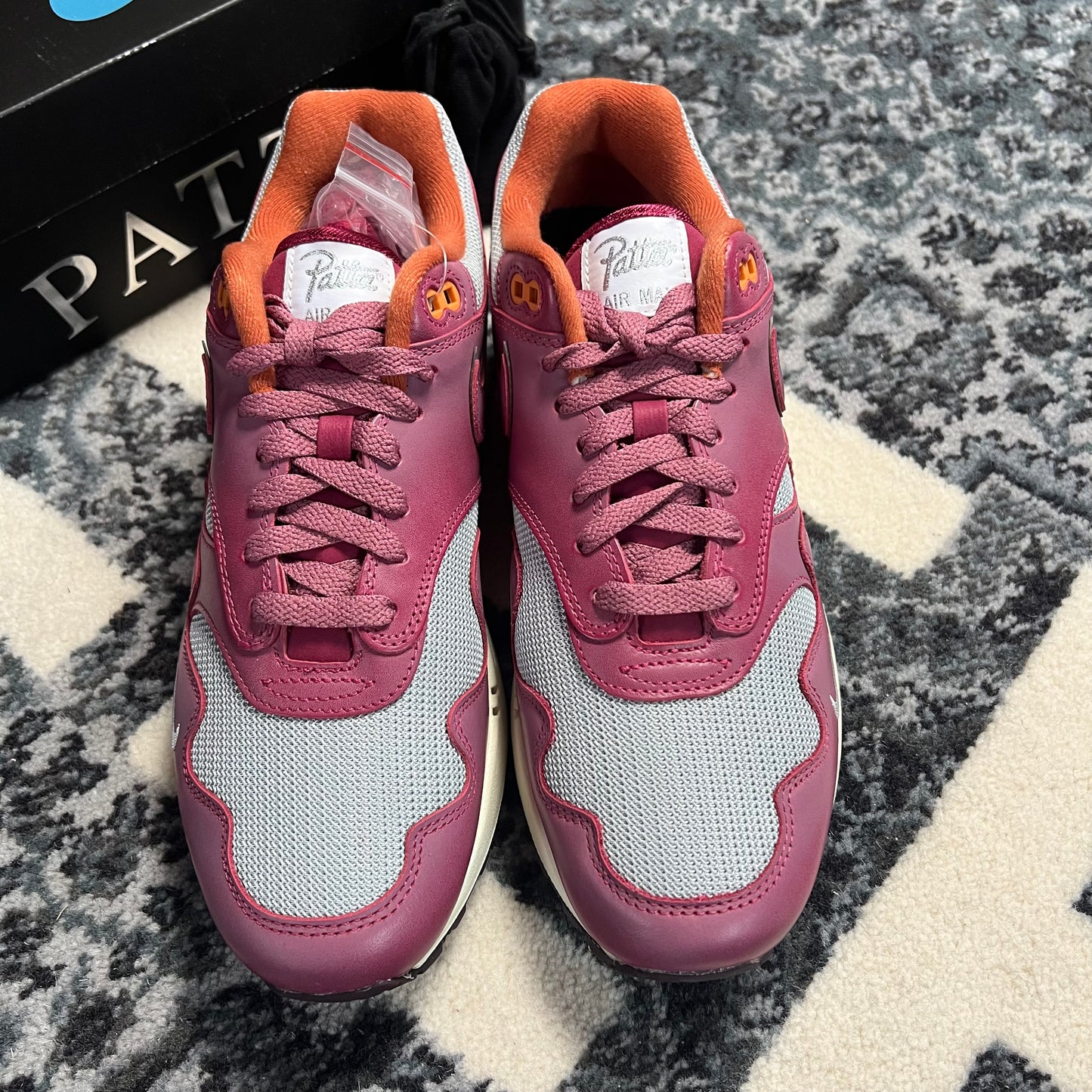 Nike Air Max 1 x Patta - Night Maroon (42.5)