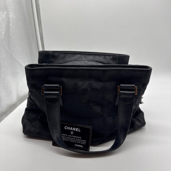 Chanel New Travel Line Tote Bag Black