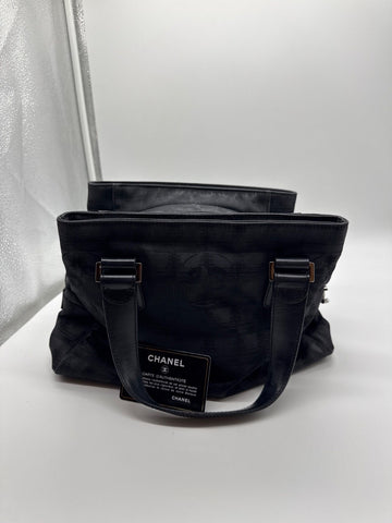 Chanel New Travel Line Tote Bag Black