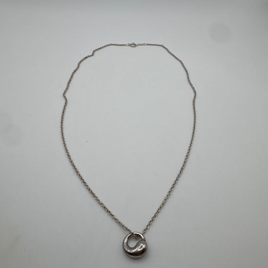 Tiffany & Co. Elisa Peretti Eternal Circle Silver Necklace