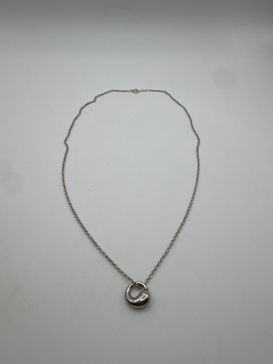 Tiffany & Co. Elisa Peretti Eternal Circle Silver Necklace