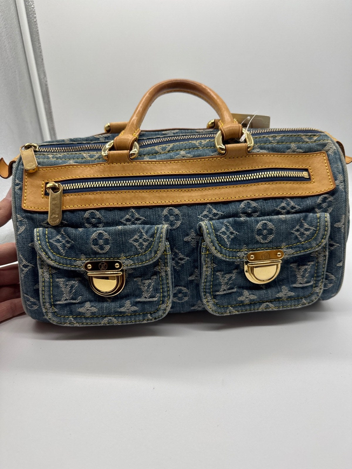 Louis Vuitton Monogram Denim Neo Speedy SP0095
