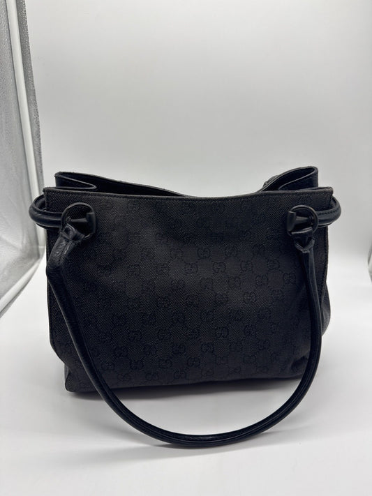 Gucci GG Canvas Horsebit Tote Bag