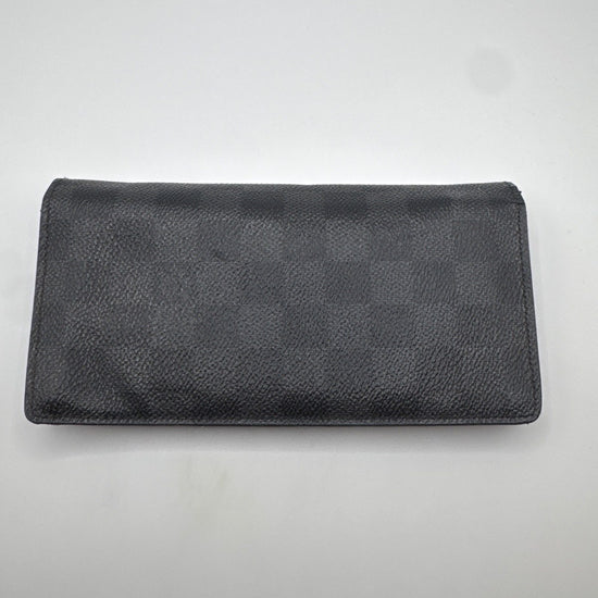 Louis Vuitton Brazza Wallet Graphite Monogram TA1101