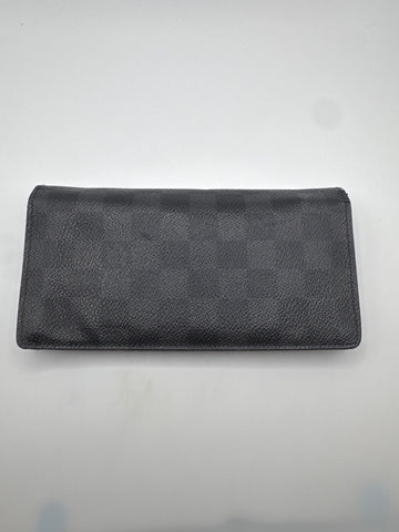 Louis Vuitton Brazza Wallet Graphite Monogram TA1101