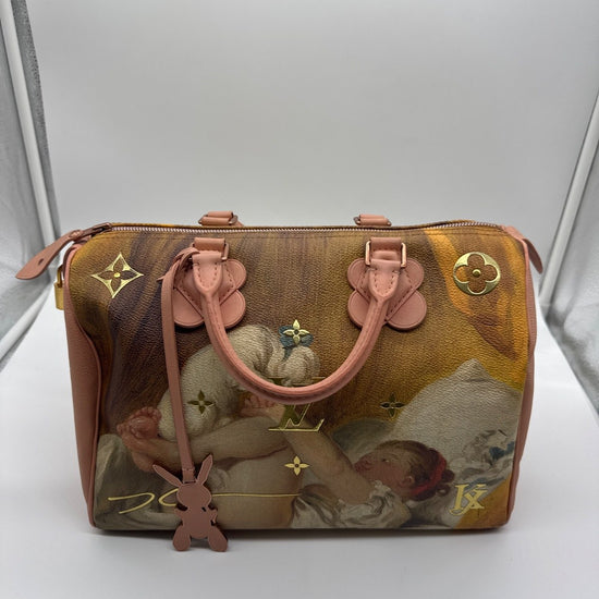 Louis Vuitton x Jeff Koons Speedy Masters 30 Fragonard DU3147