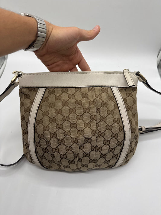 Gucci Abbey D-Ring Messenger Bag GG Canvas