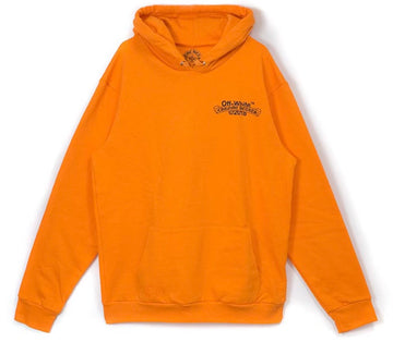 Chrome Hearts x Offwhite Hoodie Orange Medium