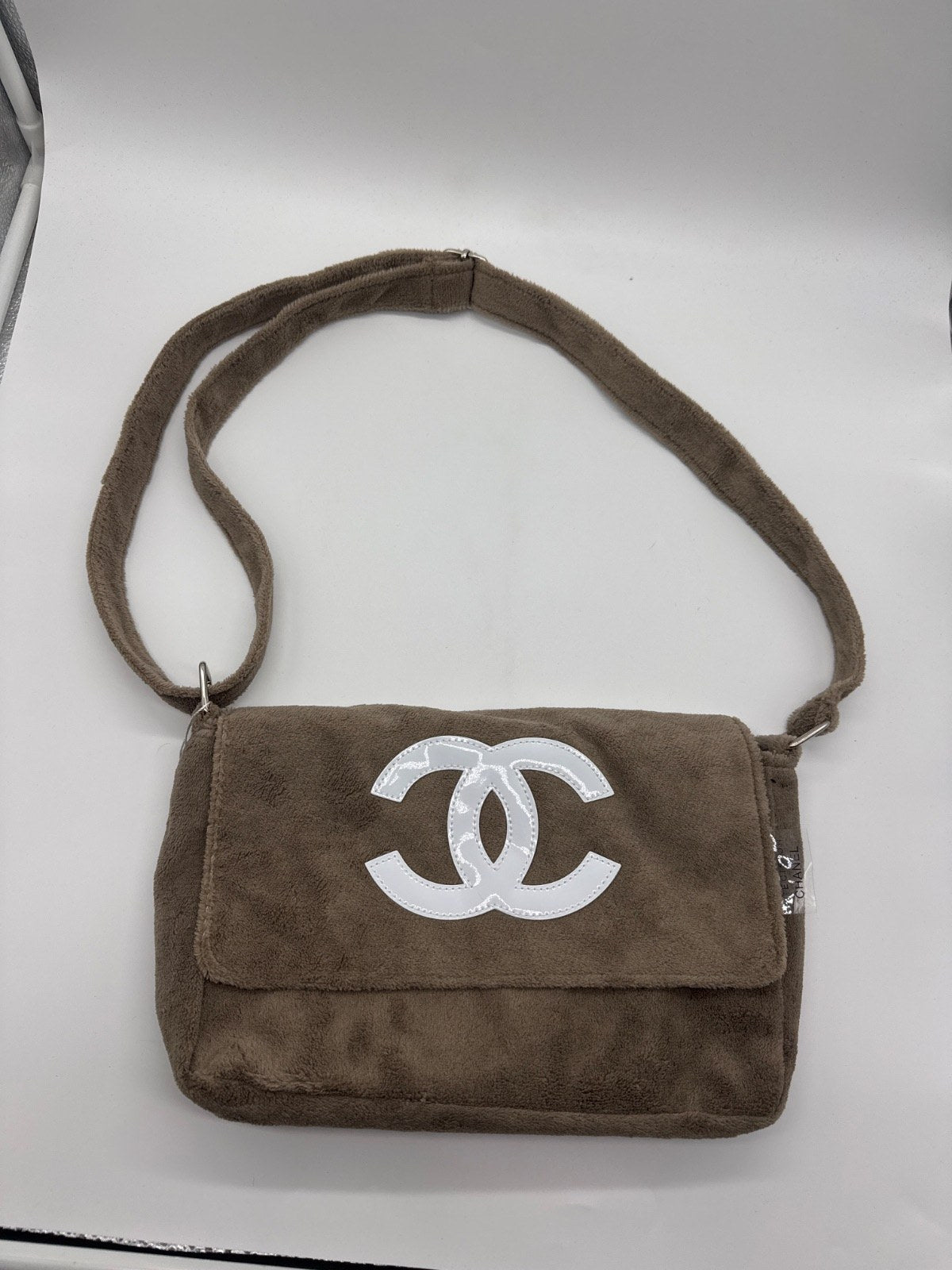 Chanel Precision Beige Teddy Bag brown