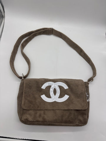 Chanel Precision Beige Teddy Bag brown