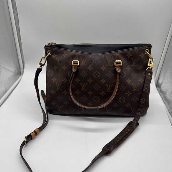 Louis Vuitton Pallas MM Monogram Canvas Noir CA1145