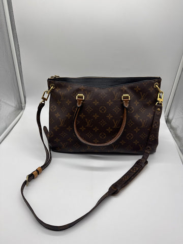 Louis Vuitton Pallas MM Monogram Canvas Noir CA1145