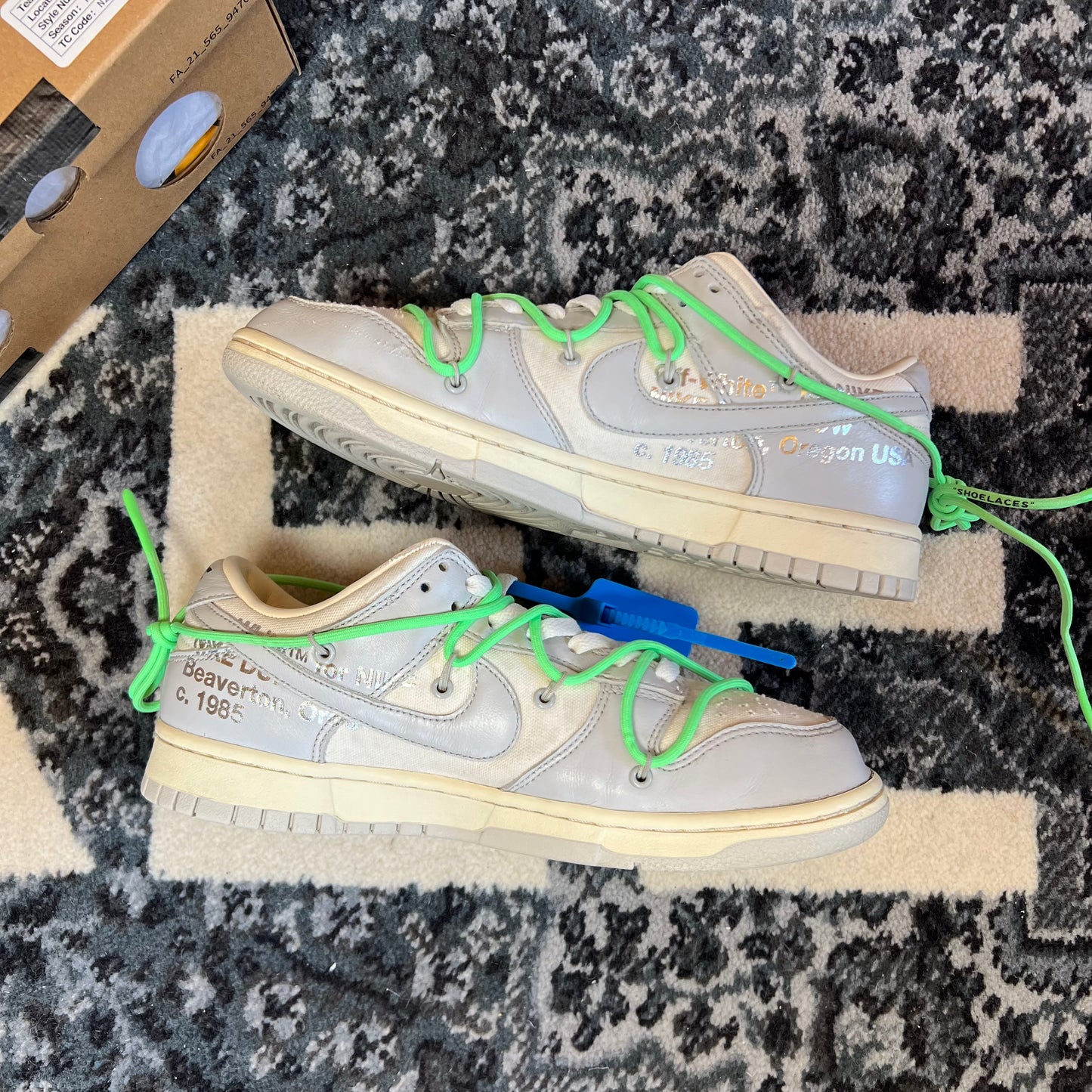 Nike Dunk low Offwhite Lot 26 (42.5)