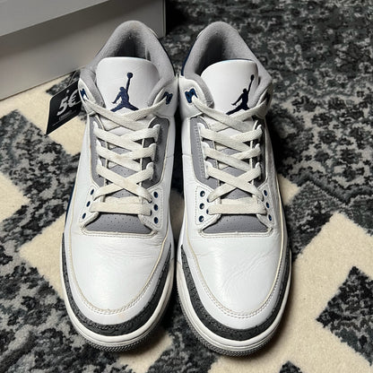Jordan 3 Midnight Navy (45.5)