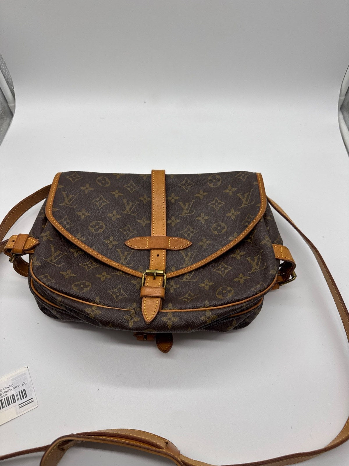 Louis Vuitton Saumur Monogram Canvas 30 AR1922