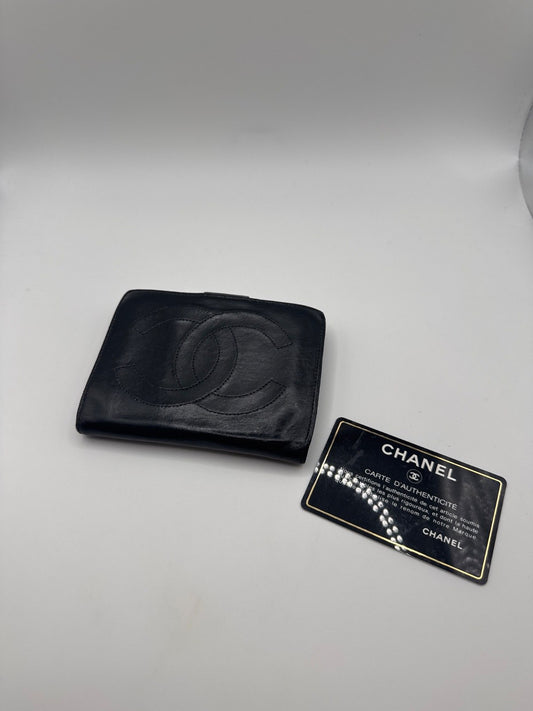 Chanel Shortwallet Black