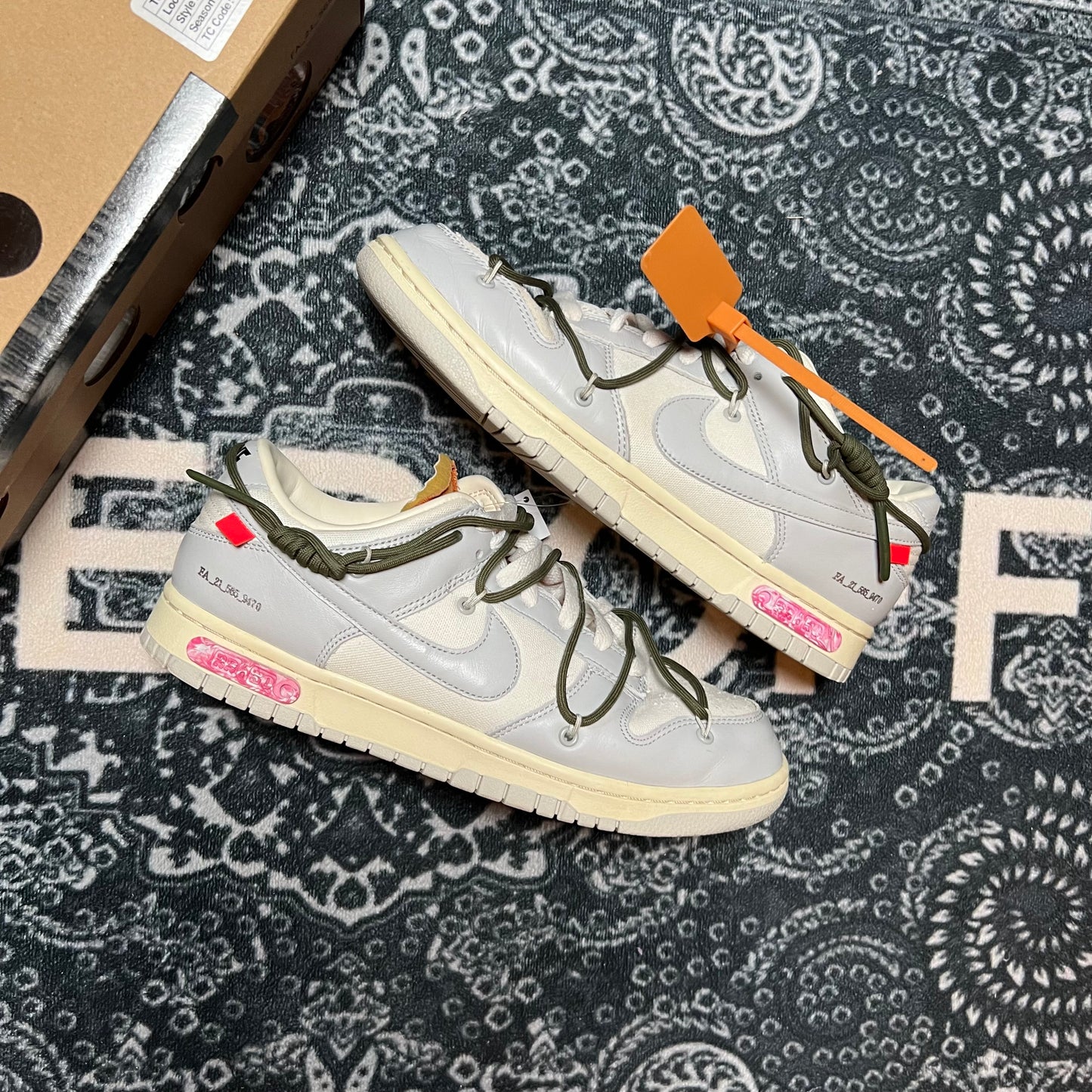 Nike Dunk low Offwhite Lot 22 - EU 42.5