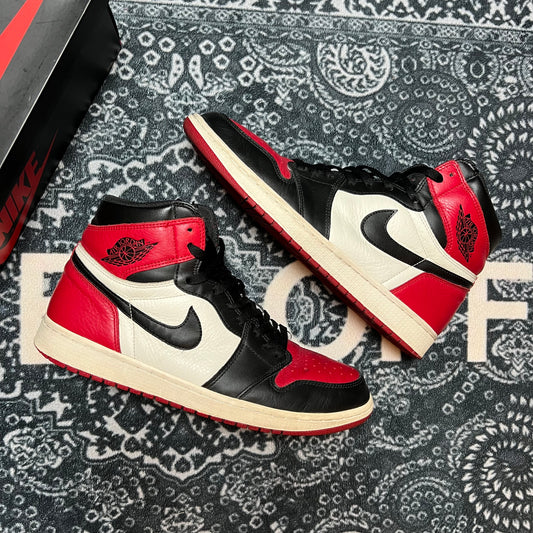 Jordan 1 High Bred Toe - EU 46