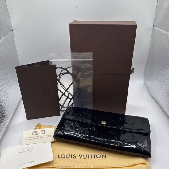 Louis Vuitton Longwallet Vernis Darkblue TN2192