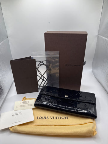 Louis Vuitton Longwallet Vernis Darkblue TN2192