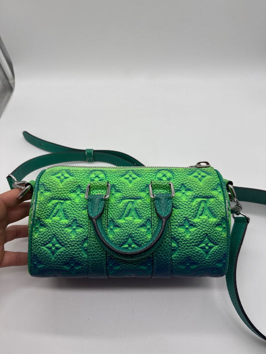 Louis Vuitton Keepall XS Taurillon Blue/Green