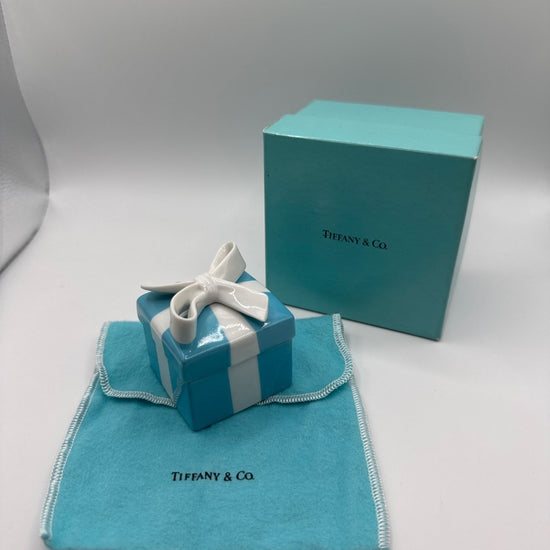 Tiffany & Co. Blue Box Ceramic Trinket Box