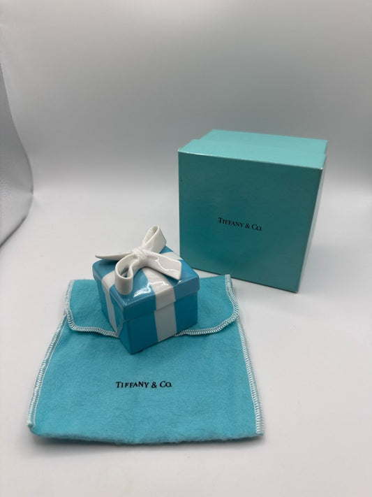 Tiffany & Co. Blue Box Ceramic Trinket Box