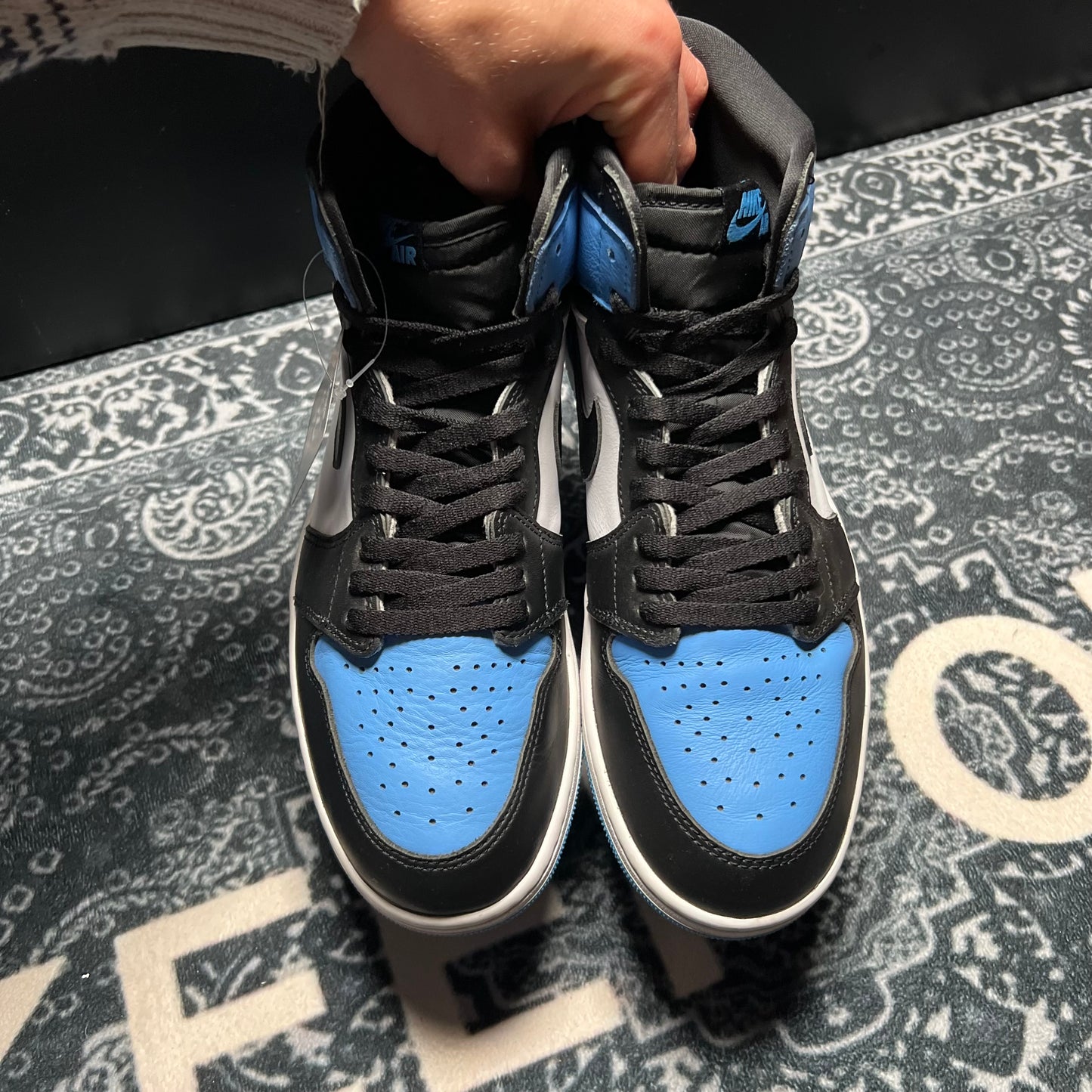 Jordan 1 High UNC Toe - EU 45.5