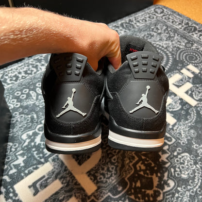 Jordan 4 Black Canvas - EU 44