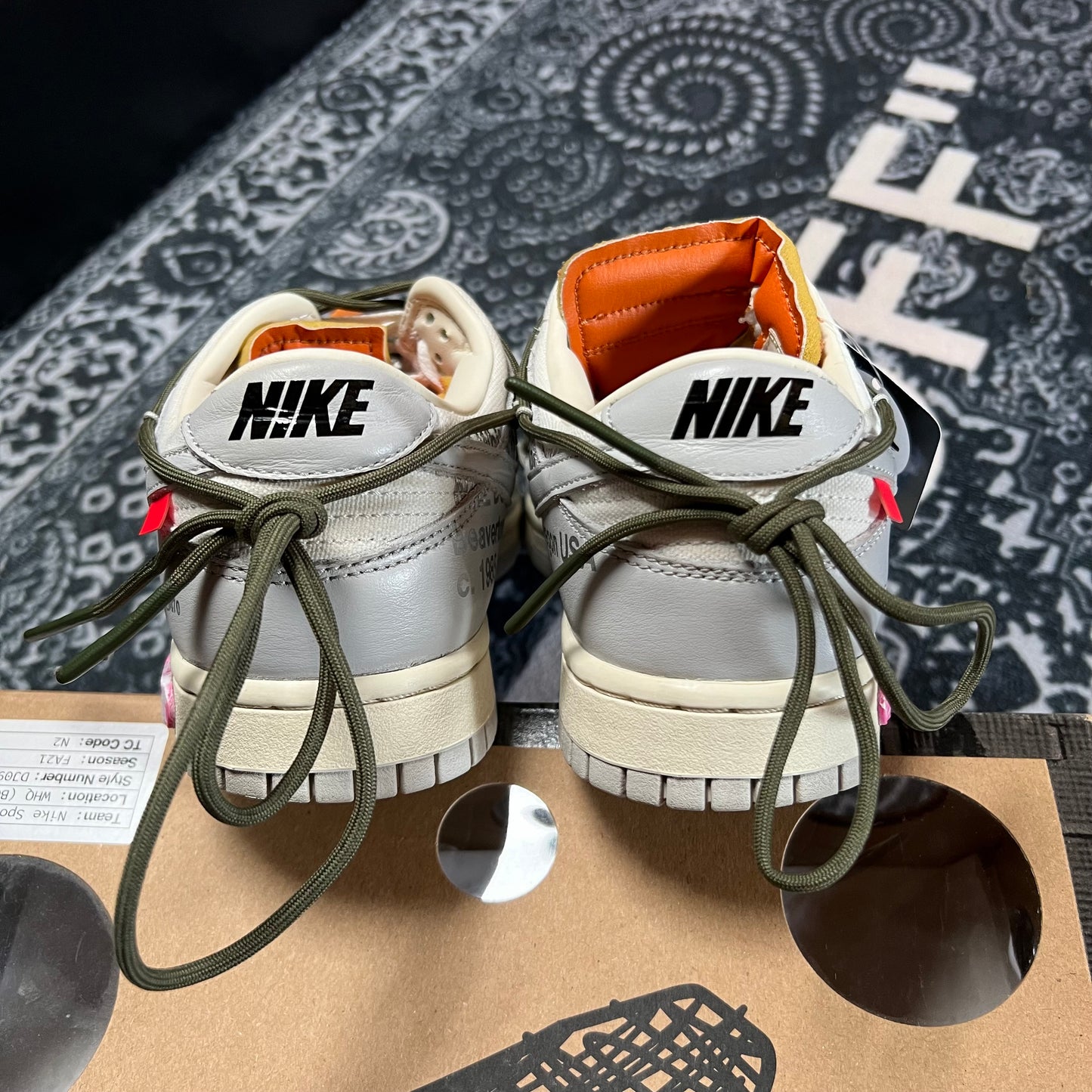 Nike Dunk low Offwhite Lot 22 - EU 42