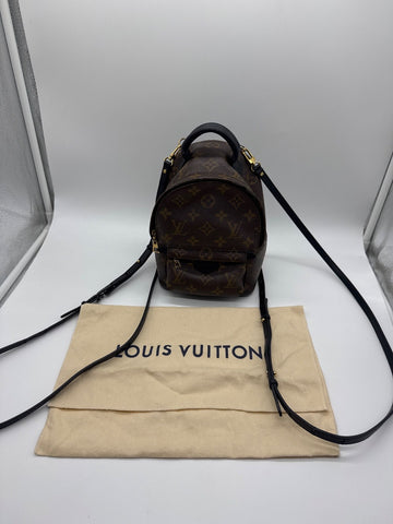 Louis Vuitton Palm Springs Backpack Mini Monogram Canvas FL1157