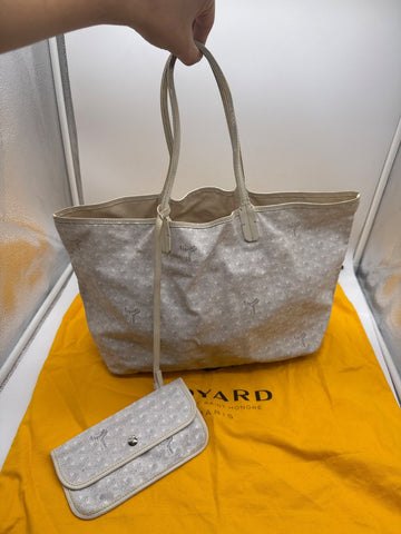 Goyard Shopper White
