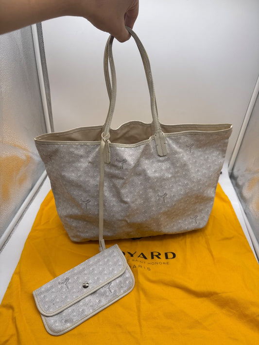Goyard Shopper White