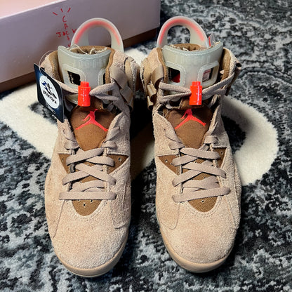 Jordan 6 Travis Scott Khaki (40)