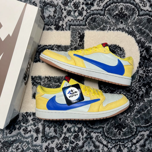 Jordan 1 low Travis Scott Canary (40.5)