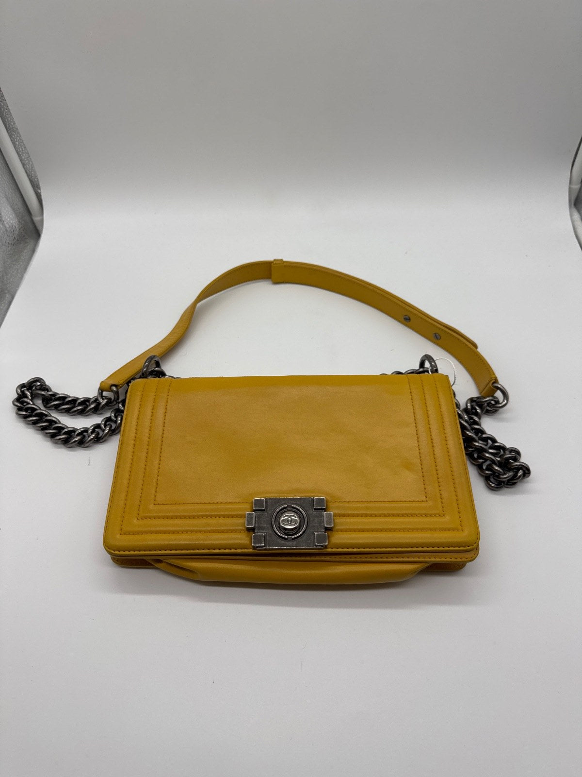 Chanel Boy Bag Yellow