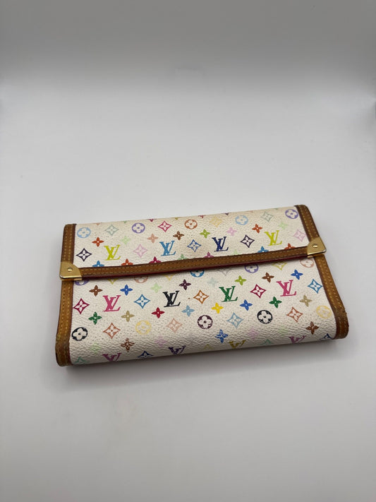 Louis Vuitton Porte-Trésor International Longwallet Multicolor TH0024