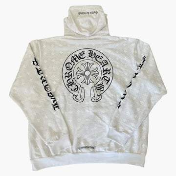 Chrome Hearts Pluss Cross Horseshoe Hoodie Medium