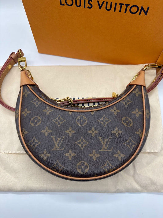 Louis Vuitton Loop Hobo Monogram Canvas Brown