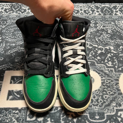 Jordan 1 Mid Green Toe - EU 39