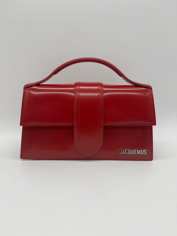 Jacquemus Grand Bambino Lack Rot
